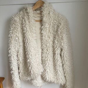 FREE PEOPLE | Once Upon A Hood Sherpa Jacket Size S